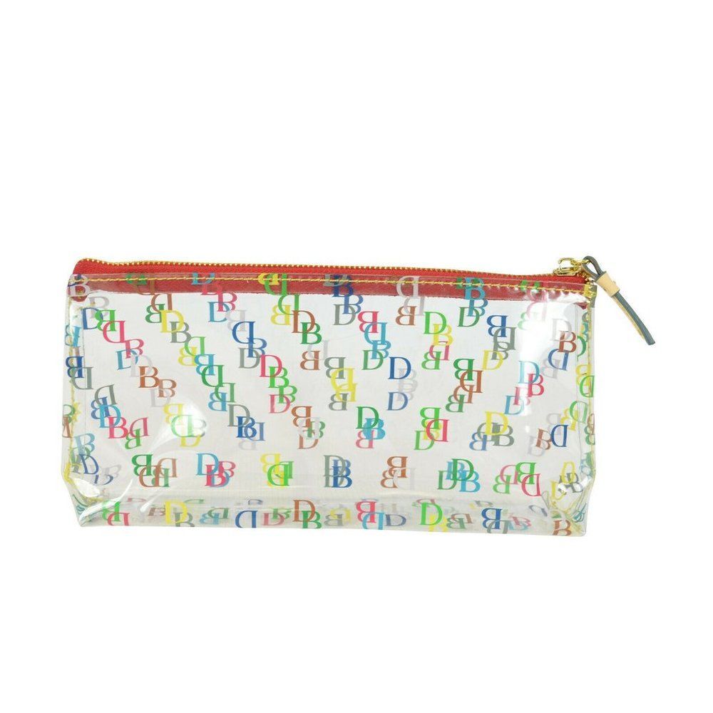 NWT Dooney Bourke IT Clear Travel Organizer Pouch Bag